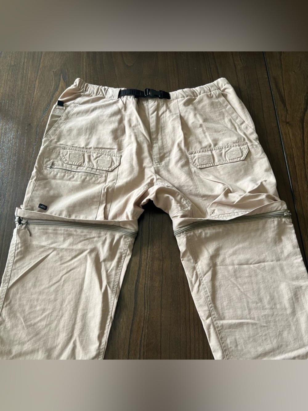 Men's Convertible Cargo Pants - L
